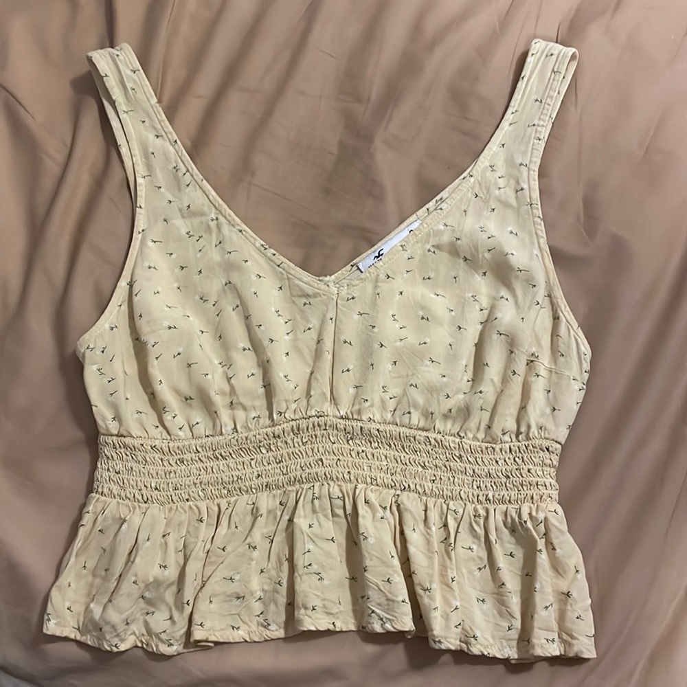 Yellow Hollister Top